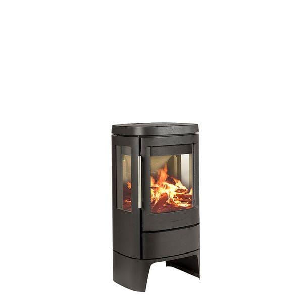 HWAM 4510c in black on a low base