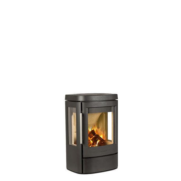 HWAM 4510c in black & wall mounted