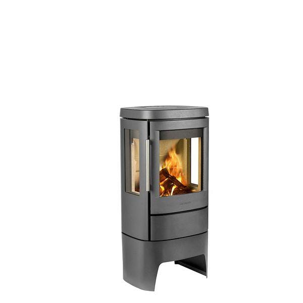 HWAM 4510c in grey on a high base